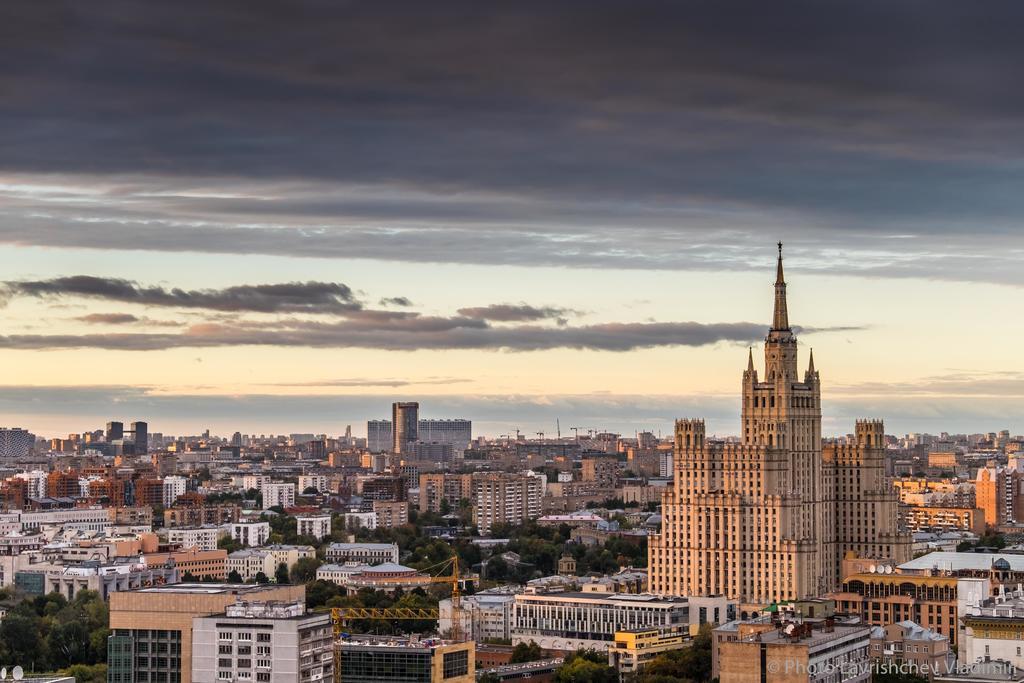 Kudrinskaya Tower Moscú Exterior foto