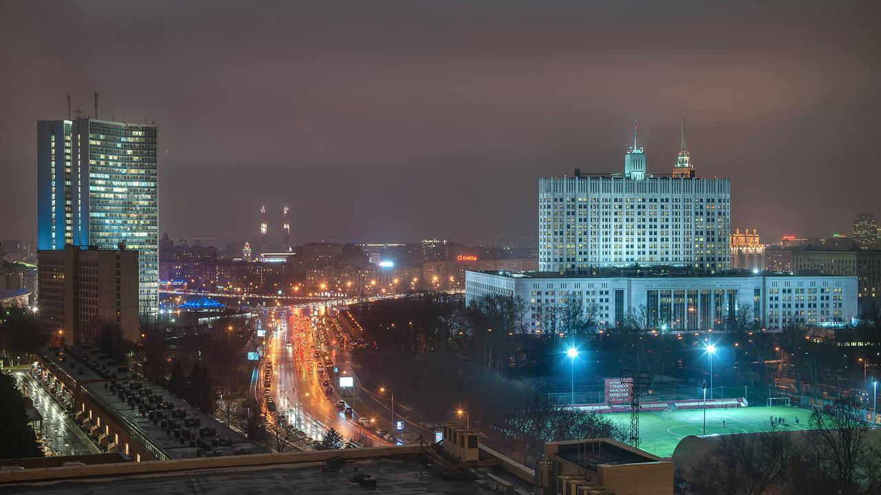 Kudrinskaya Tower Moscú Exterior foto