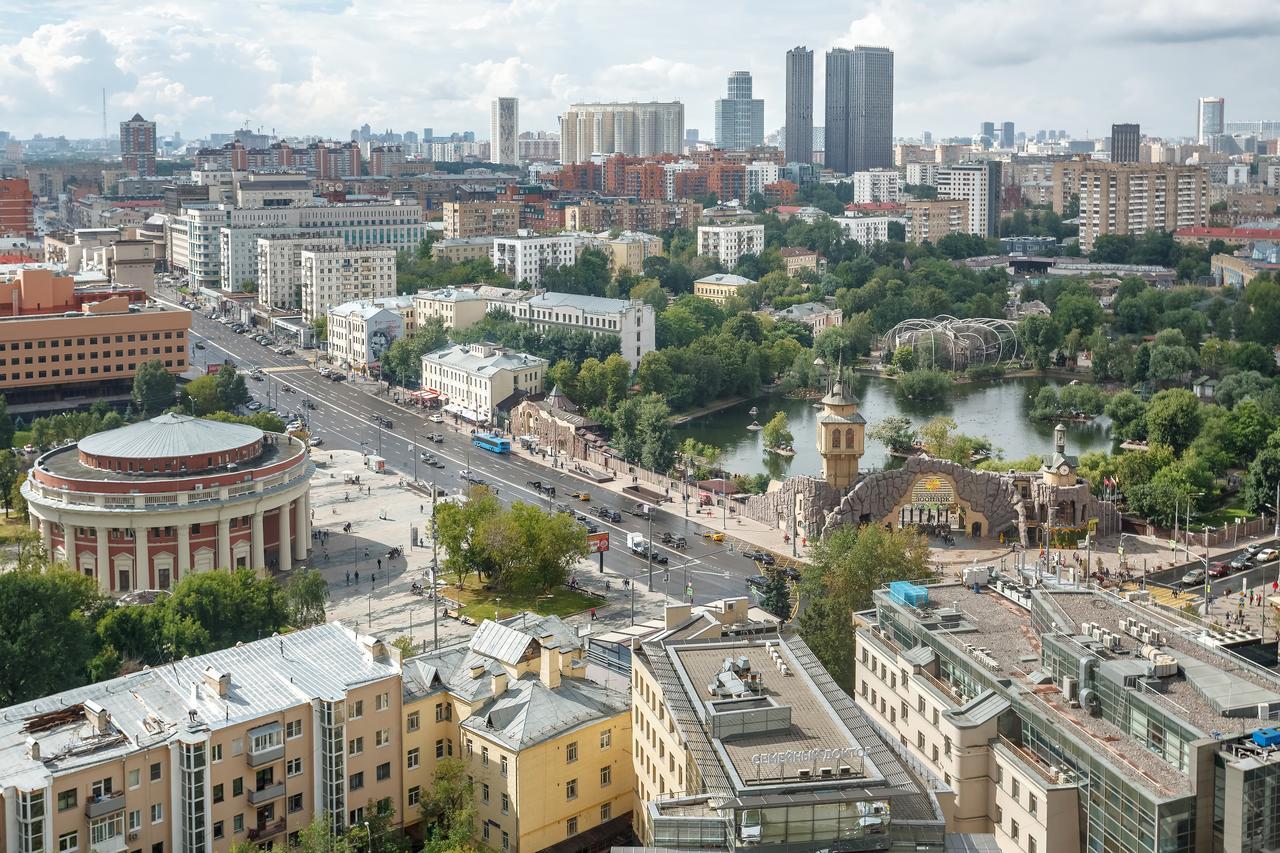 Kudrinskaya Tower Moscú Exterior foto